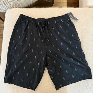 Polo by Ralph Lauren New Tags Sleep Shorts Size Large Navy Cotton Gift Summer